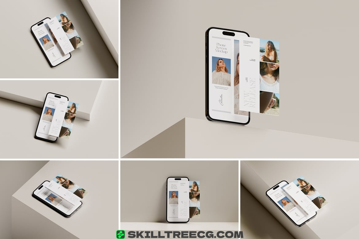 Phone Screen Mockup（312809）-技能树